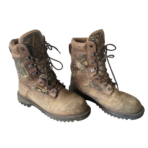 Rocky Ranger 9221 Mens Boots 8M Gore-Tex 600g Thinsulate Camo Hunting Waterproof - Picture 2 of 9